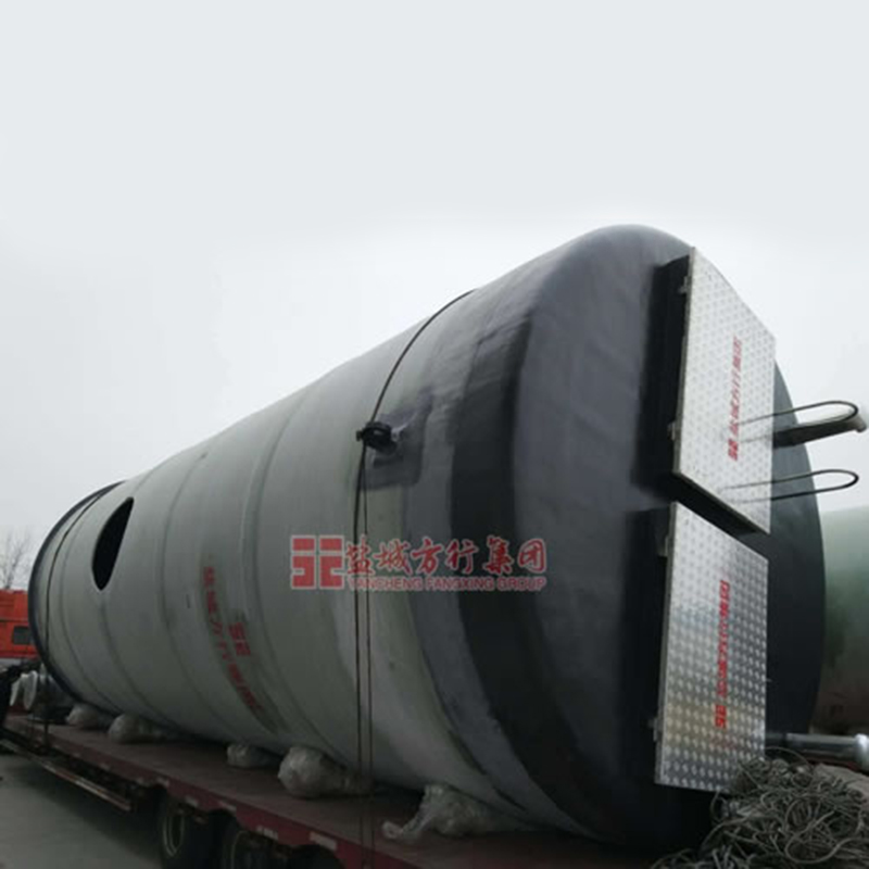 FRP ইন্টিগ্রেটেড prefabricated পাম্প স্টেশন