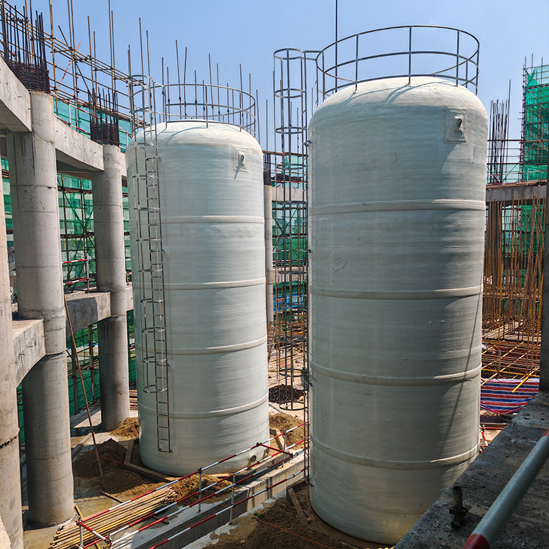 FRP রাসায়নিক স্টোরেজ ট্যাংক